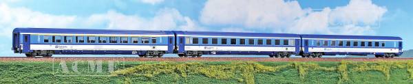 ACME AC55317 - 3-tlg. Set Personenwagen "Eurocity 378/379 Berliner" der CD, Set A